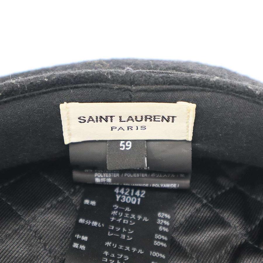 SAINT LAURENT PARIS サンローラン パリ 16AW Marine Casquette マリン