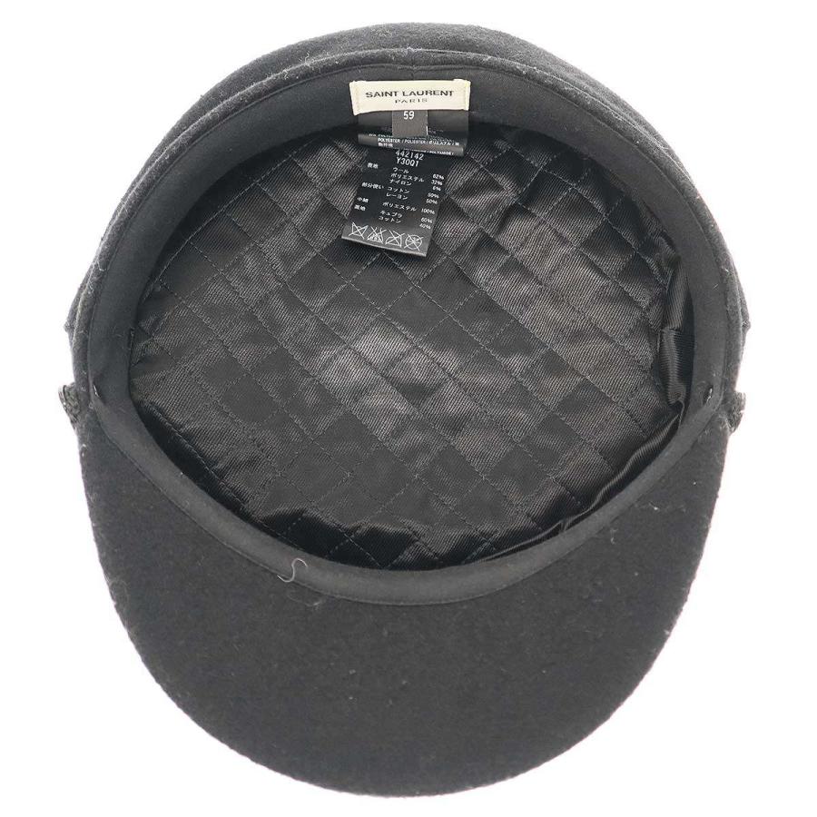SAINT LAURENT PARIS サンローラン パリ 16AW Marine Casquette マリン