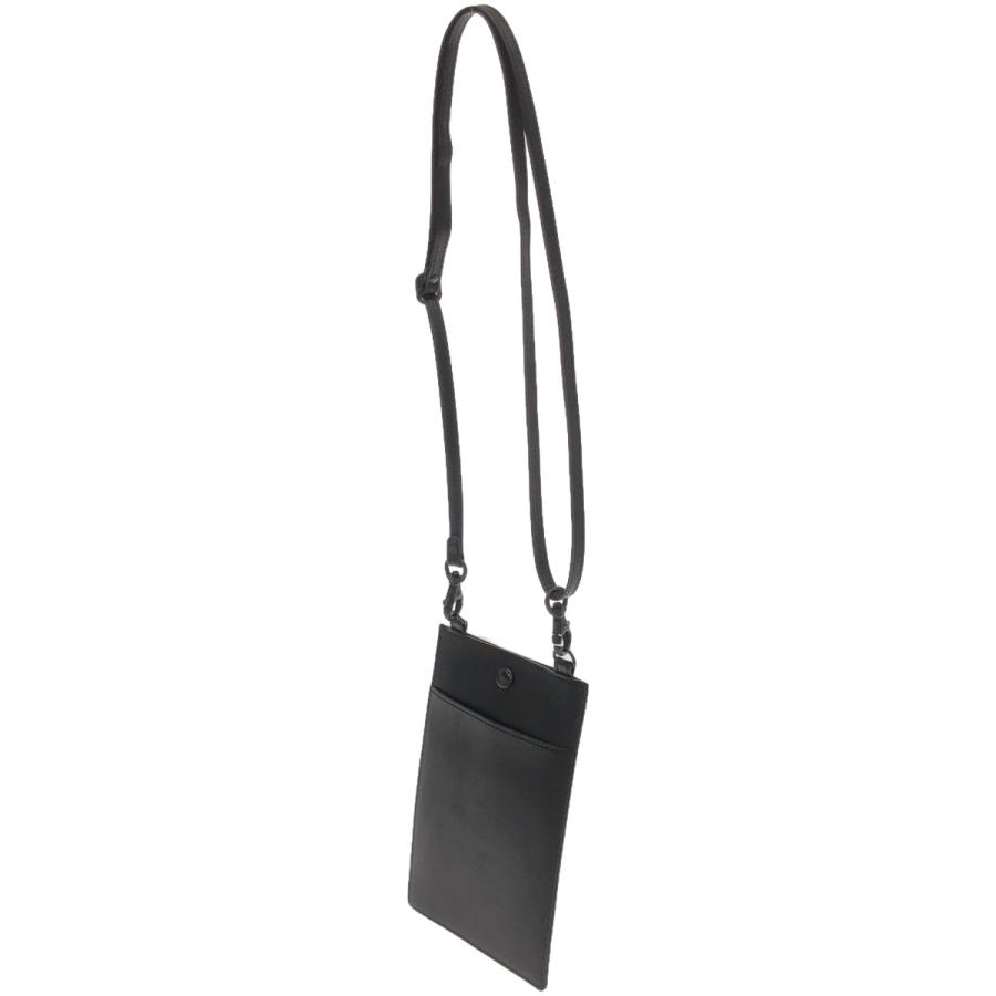 【美品・希少】Y's ヨウジヤマモト　ショルダーバッグ　がま口　ブラック　レザー YOHJI YAMAMOTO(ヨウジヤマモト) / ハンドバッグ/レザー