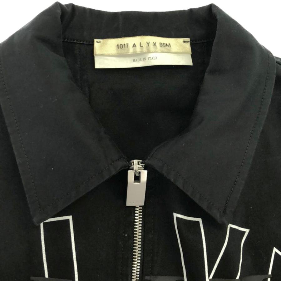 1017 ALYX 9SM アリクス 23SS LOGO S/S ZIP SHIRT ロゴショート 