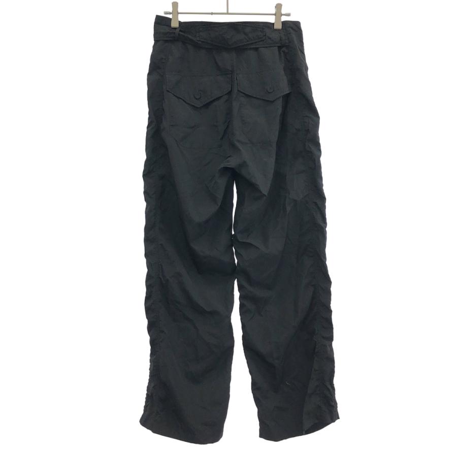 BALENCIAGA バレンシアガ ナイロンベルテッドパンツ ブラック -- ITB1QWM8T0D1