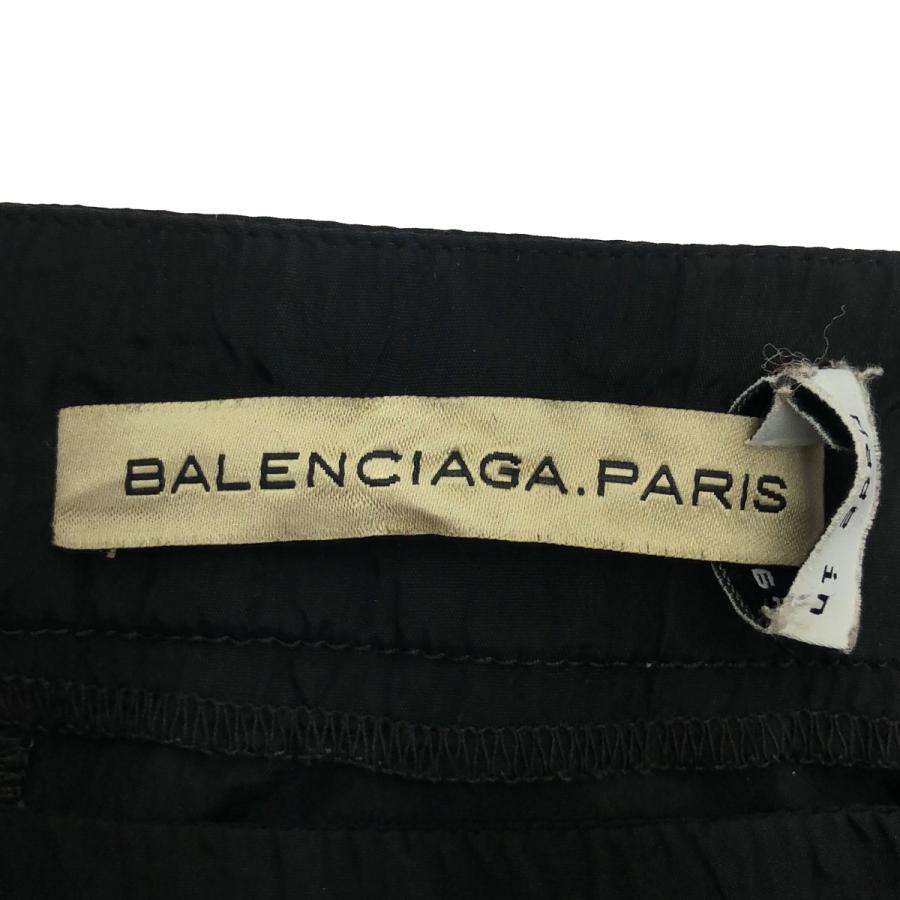 BALENCIAGA バレンシアガ ナイロンベルテッドパンツ ブラック -- ITB1QWM8T0D1