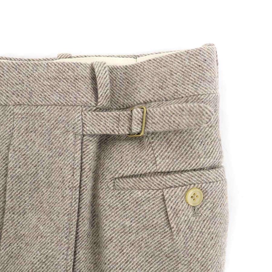 MAATEE＆SONS（マーティーアンドサンズ） 25AW JEFFERLY TWEED 2PLEATS