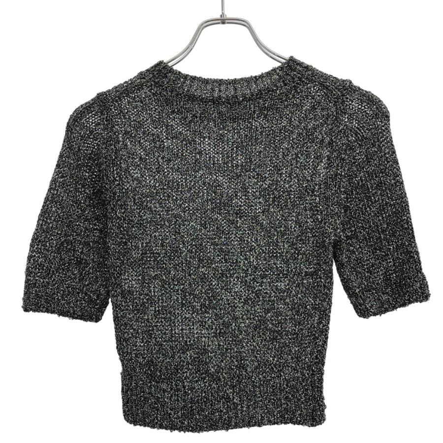 e BIOTOP ヨー ビオトープ Glitter knit グリッターニットトップス EEM