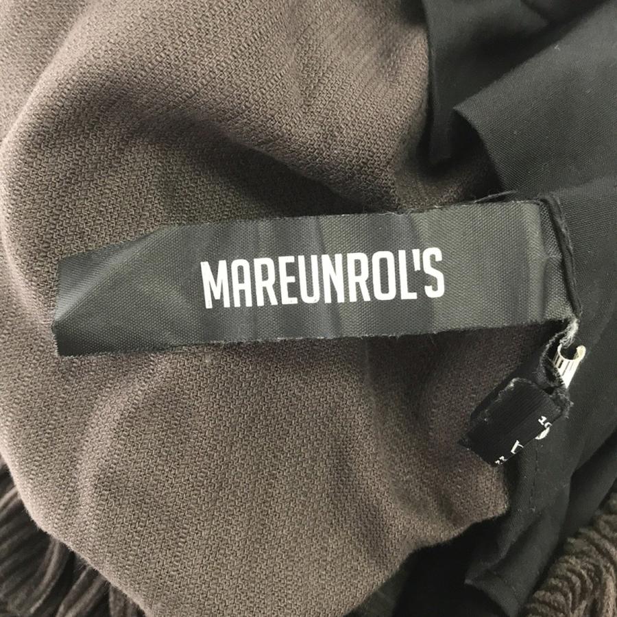 MAREUNROL'S マレウンロルス コーデュロイワイドイージーパンツ
