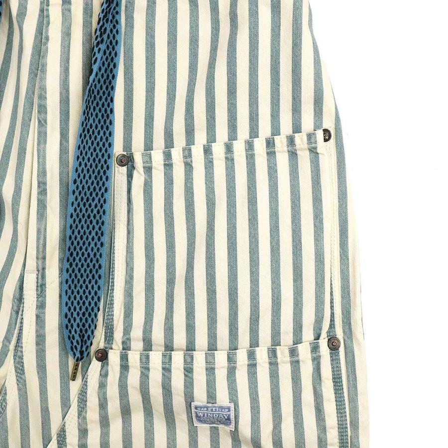 KAPITAL（キャピタル） French HICKOREE Stripe W-Knee EASY Baggy
