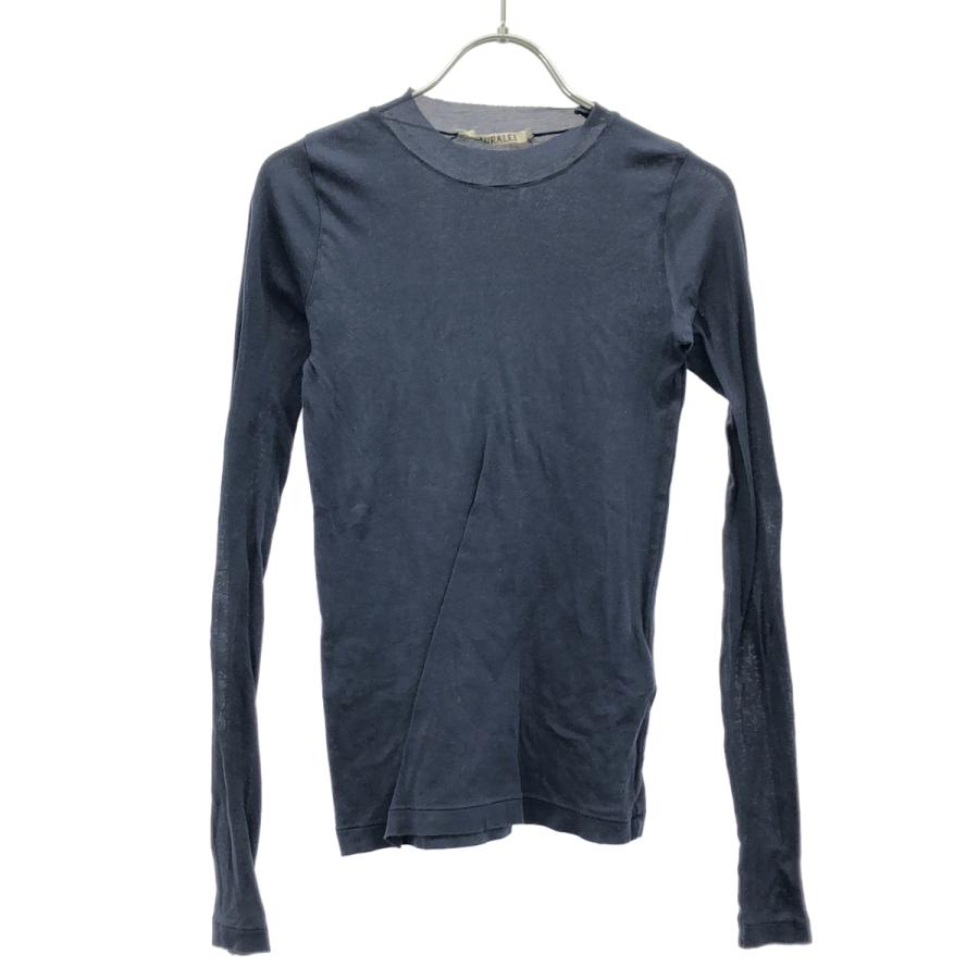 AURALEE（オーラリー） HIGH GAUGE SHEER RIB L/S TEE ロングスリーブT