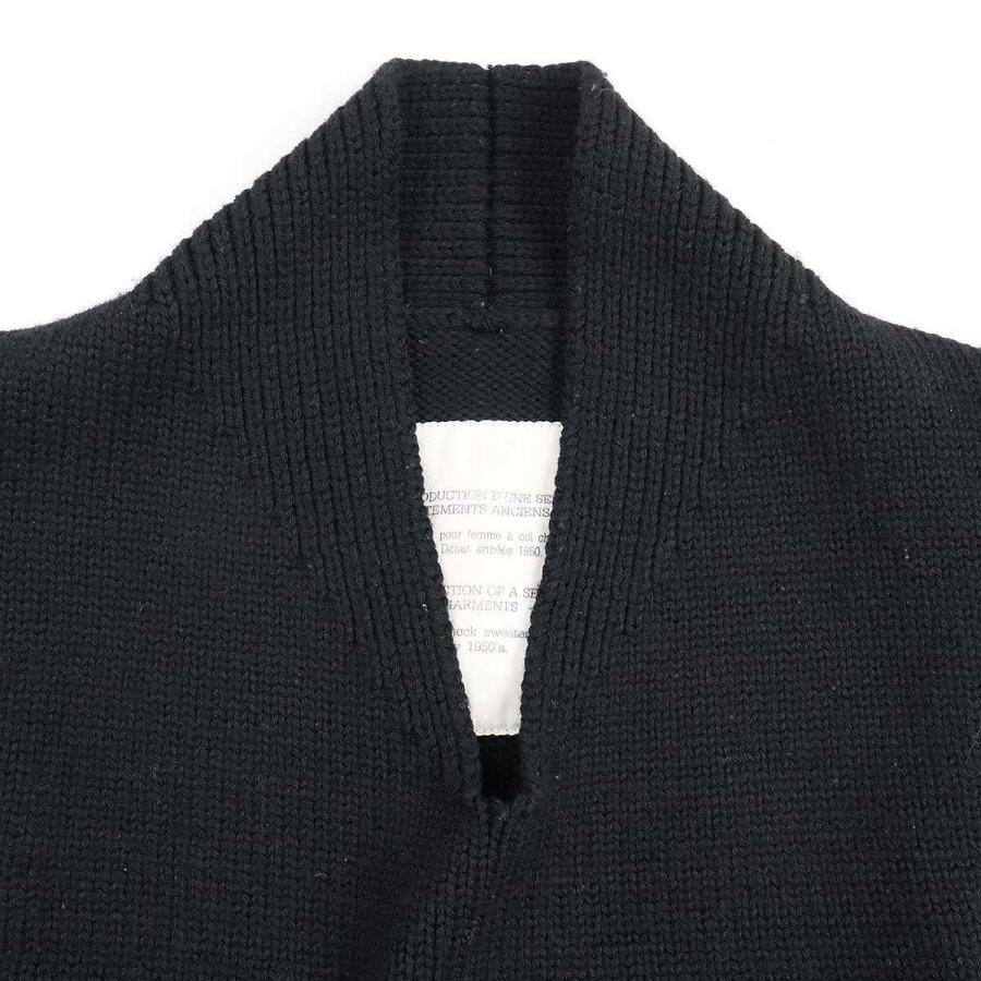 Maison Margiela（旧Maison Martin Margiela） - Maison Martin Margiela メゾン マルタン マルジェラ 1995AW REPRODUCTION 1950&#39;s Knit Vest リプロダクション ニットベスト  ブラック M Maison Margiela（旧Maison Martin Margiela） - Maison Martin