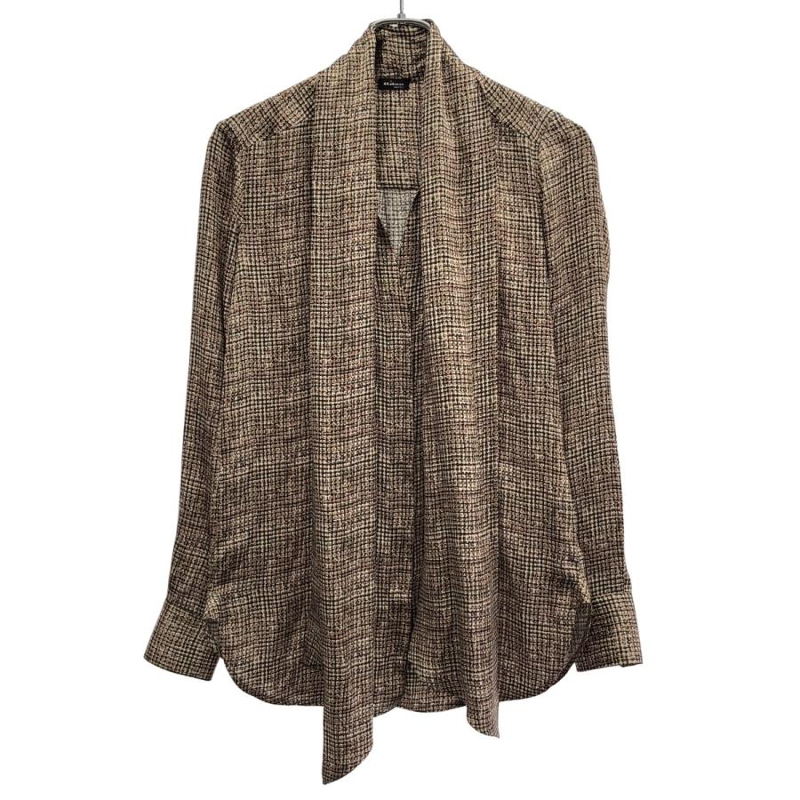 キートン（Kiton） ボウタイシルクシャツ D38455K04S456001 ブラウン系 