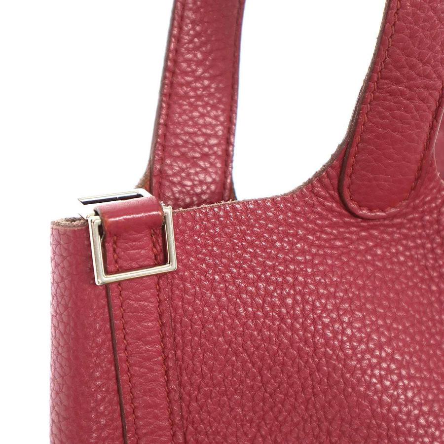 【美品 保存袋付き】チェレリーニ　ハンドバッグ　レッドステッチ　南京錠　レザー オンライン で 販売ファッション - 【美品 保存袋付き】チェレリーニ