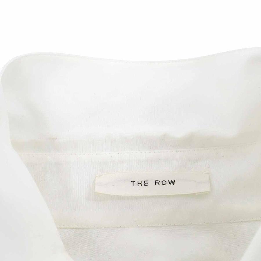 THE ROW ザ ロウ Moon Shirt オーバーサイズムーンシャツ 7696 W2752 ホワイト M THE ROW（ザ ロウ） ザ ロウ Moon Shirt オーバーサイズムーンシャツ