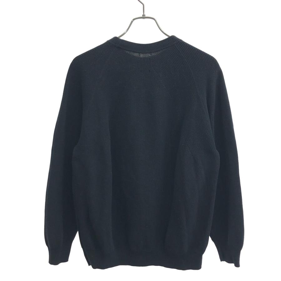 【美品】バトナー シーアイランドコットン ニット 2 ブラック 日本製 24SS BATONER バトナー THE SEAISLAND COTTON SIGNATURE CREW NECK ニット