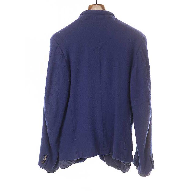 1994AW】コムデギャルソンオムプリュス縮絨期ノーカラーコートジャケット