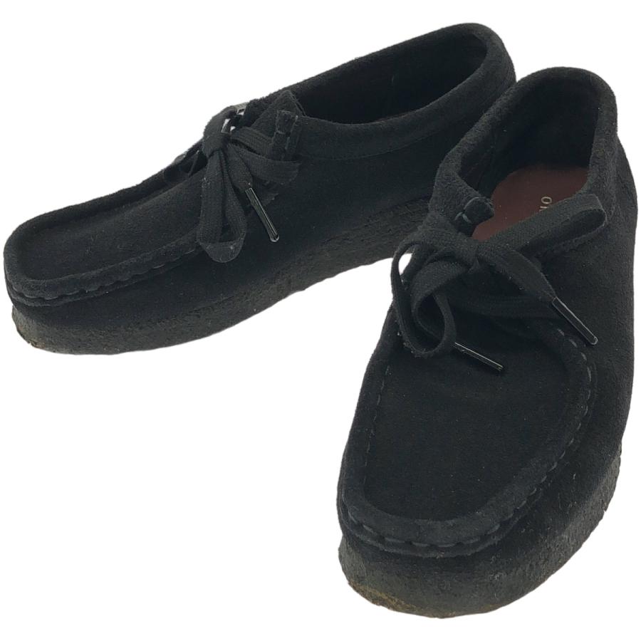 専用 Clarks ワラビー ローカット スウェード ブラック　24.5 WallabeeGTX / メンズ ワラビーゴアテックス （ブラックスエード
