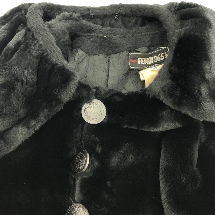FENDI フェンディ七分袖セーターニットファーラメ