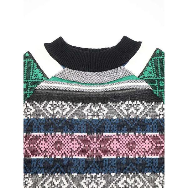 sacai サカイ 22SS Rug Jacquard Knit Dress ラグジャカード sacai サカイ 22SS Rug Jacquard Knit Dress ラグジャカード