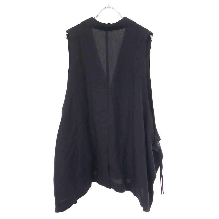 【希少品・美品】ujoh ウジョー　ノーカラージャケット　ジレ　セット　サイズ2 oeillet（ウイエ） Ujoh ウジョー 25SS Side Eyelet Vest ノースリーブ