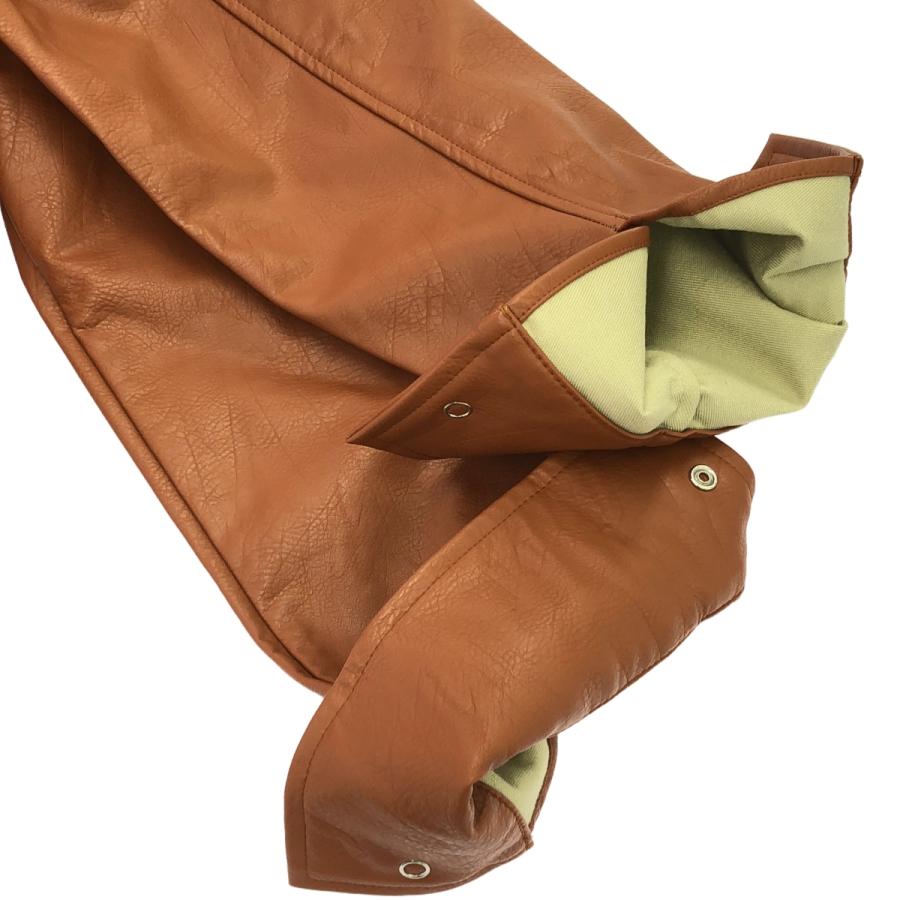 sefr レザージャケット Sefr（セファ） MATSY JACKET ビーガンレザージャケット ブラウン M