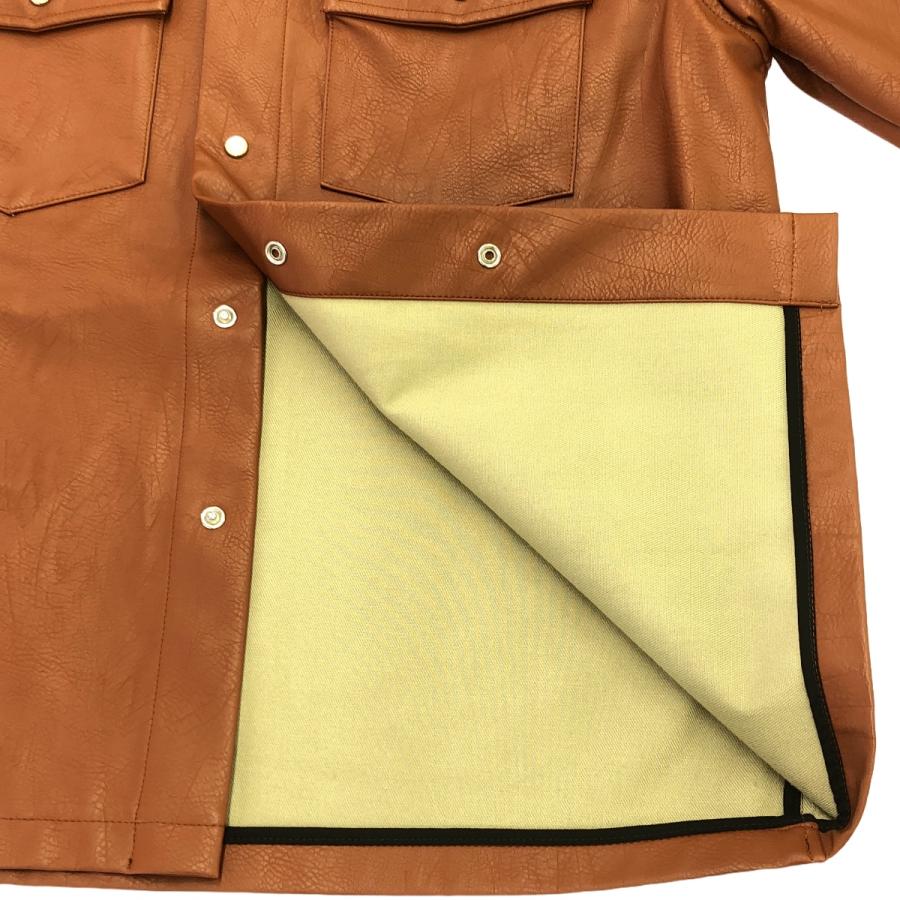 Sefr（セファ） MATSY JACKET ビーガンレザージャケット ブラウン M