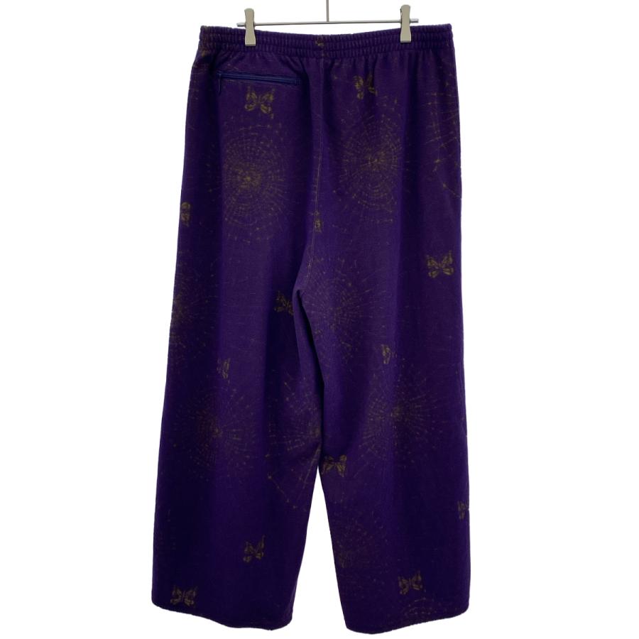 Needles ニードルズ 25SS H.D. Track Pant - Pile Jacquard/Spider Web QV332 パープル L Needles（ニードルス） ニードルズ 25SS H.D. Track Pant - Pile