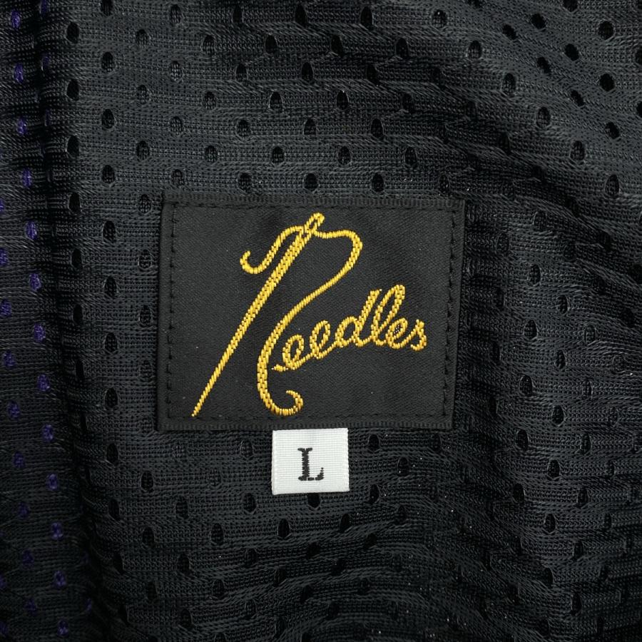 Needles ニードルズ 25SS H.D. Track Pant - Pile Jacquard/Spider Web QV332 パープル L Needles（ニードルス） ニードルズ 25SS H.D. Track Pant - Pile