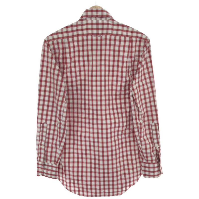 THOM BROWNE トム ブラウン 13AW トリコロール コットンチェック THOM BROWNE トム ブラウン 13AW トリコロール コットンチェック