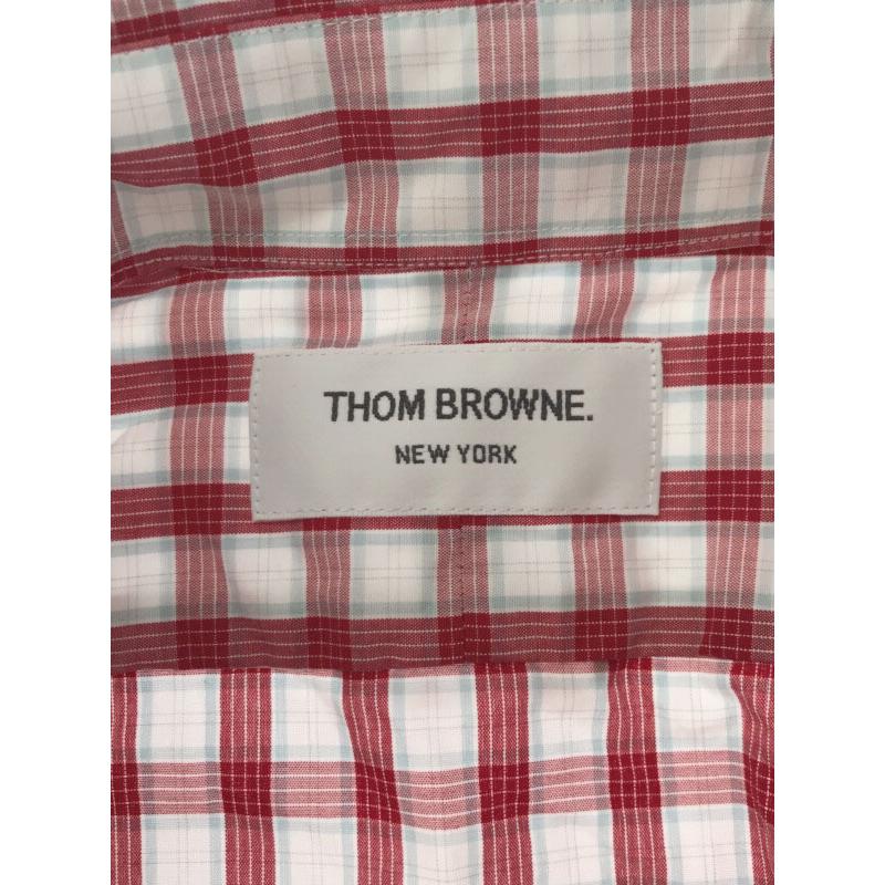THOM BROWNE トム ブラウン 13AW トリコロール コットンチェック THOM BROWNE トム ブラウン 13AW トリコロール コットンチェック