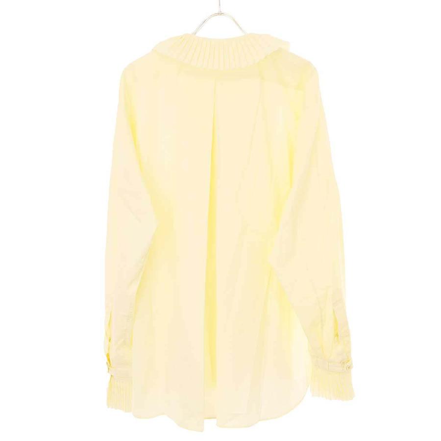 JUN MIKAMI ジュンミカミ 23SS PLEATS COLLAR SHIRT プリーツ
