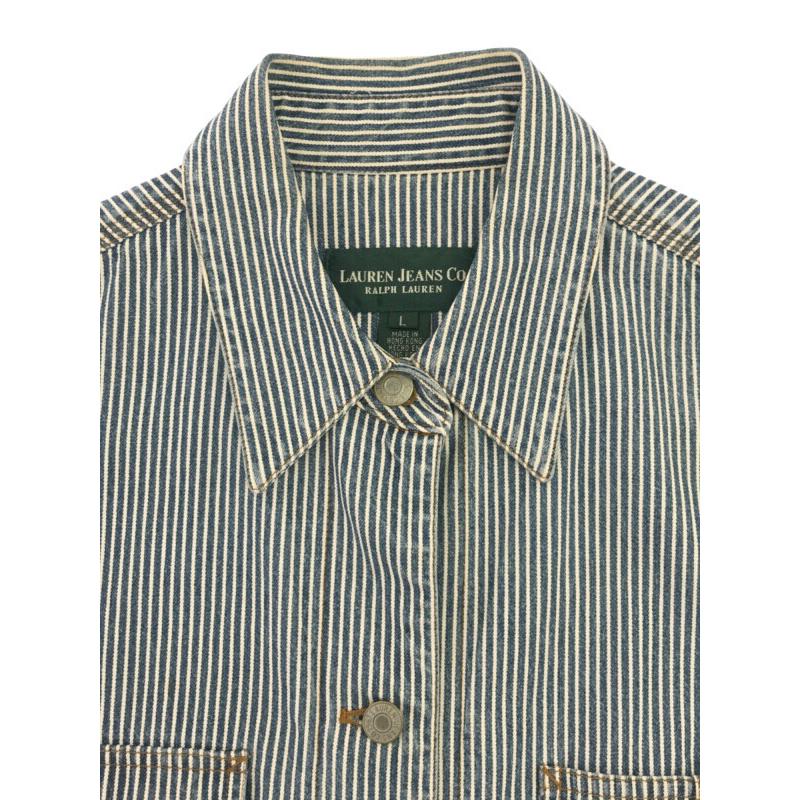 RALPH LAUREN ラルフローレン ヒッコリーストライブデニムジャケット 
