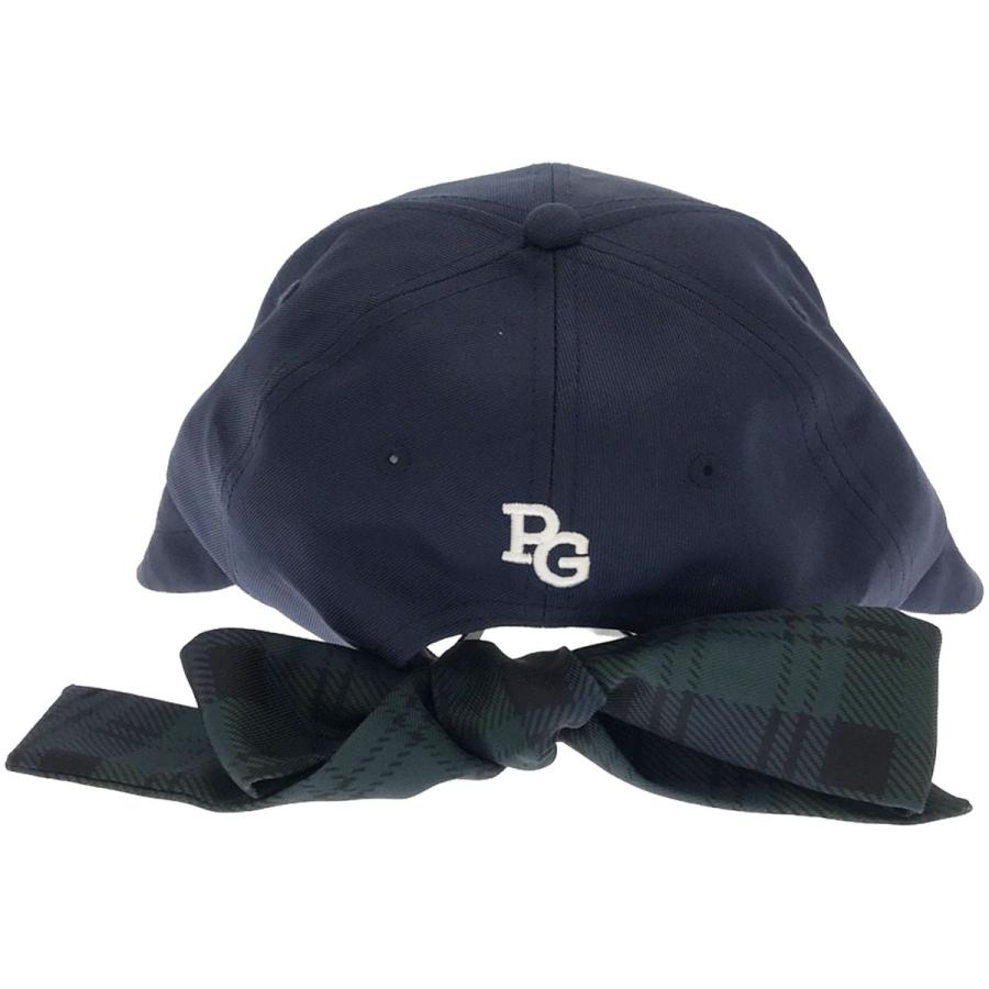 【パーリーゲイツ】リボンゴルフつば広キャップ ネイビー PEARLY GATES パーリーゲイツ リボンゴルフつば広キャップ