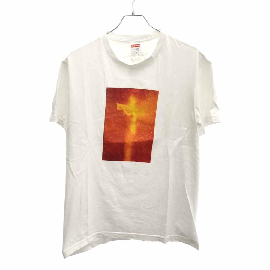 Supreme（シュプリーム） 17AW Piss Christ Tee Tシャツ ホワイト S 