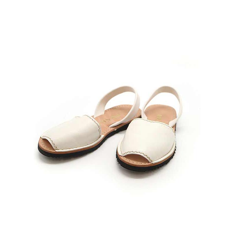 PRADA プラダ レザーサンダル ホワイト 36 1/2 ITBIS6TG87US  