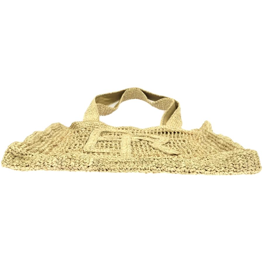 etre tokyo ランドスケープラフィアバッグ(beige) セール
