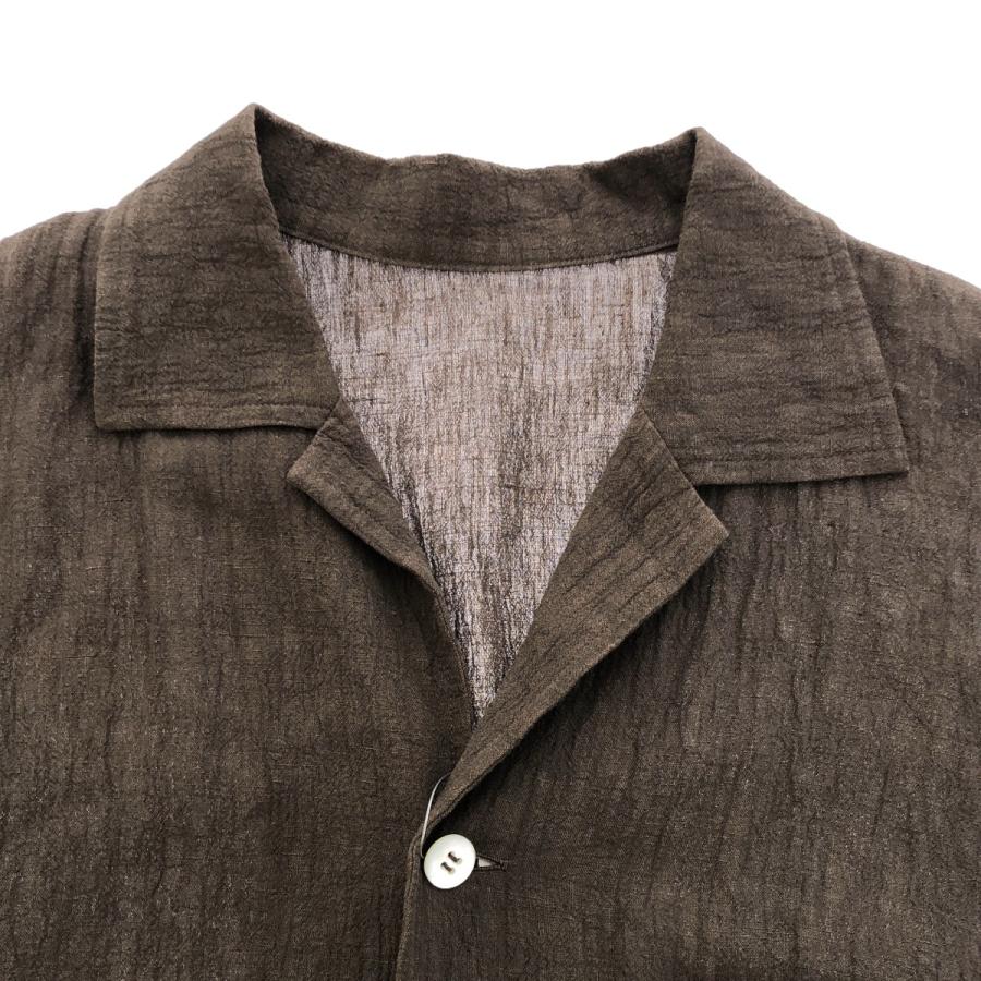 Cale（カル） 23SS ウォーターツイストリネンシャツジャケット