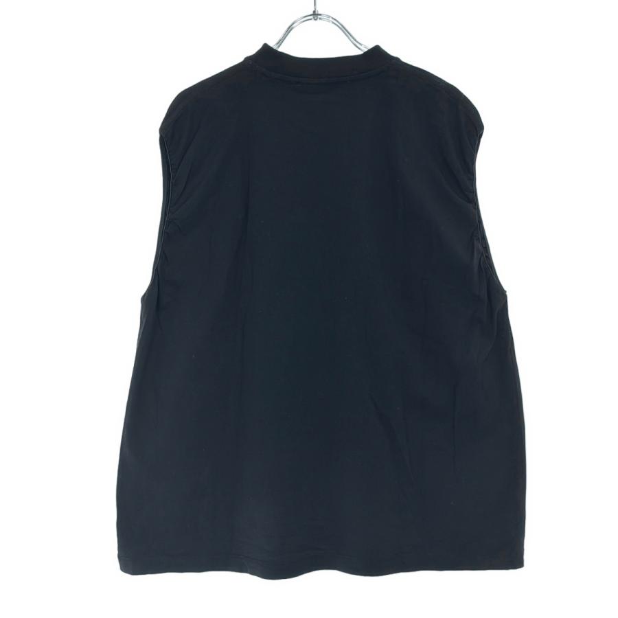 RAF SIMONS（ラフ シモンズ） 23SS ロゴパッチノースリーブトップス T 