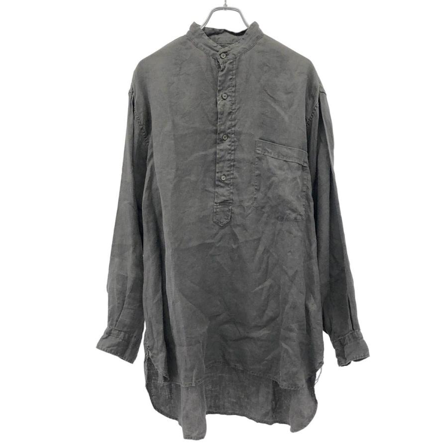COMOLI（コモリ） 20SS Linen W Cloth Pullover リネンダブルクロス