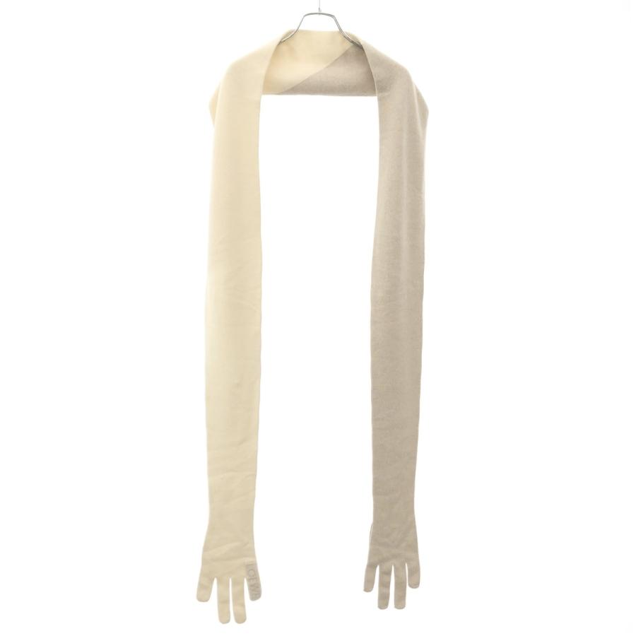 LOEWE（ロエベ） Cashmere Bill Logo Print Muffler マフラー
