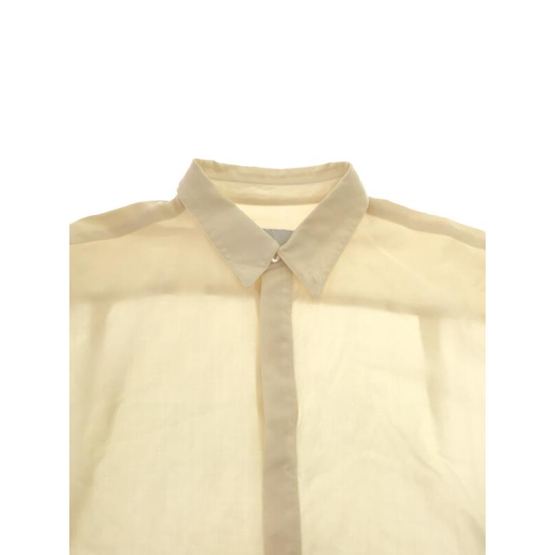 OVERCOAT オーバーコート Wool Shirt ウール長袖シャツ アイボリー 1 