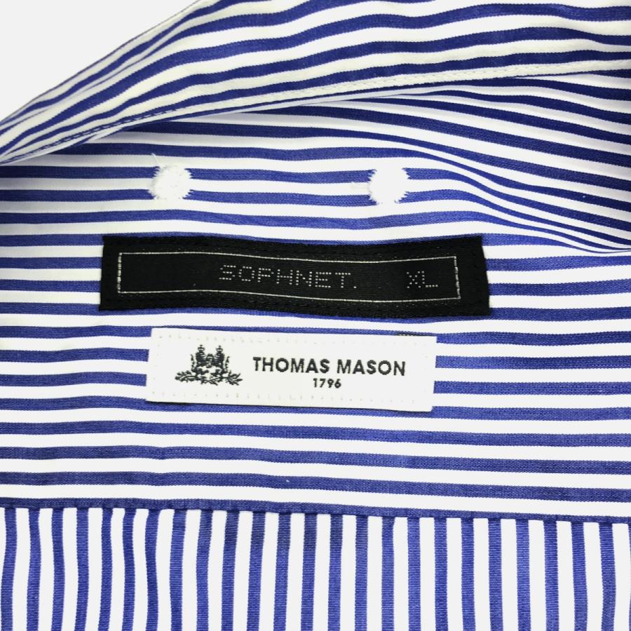SOPHNET.（ソフネット） 20AW THOMAS MASON BIG BAND COLLAR SHIRT