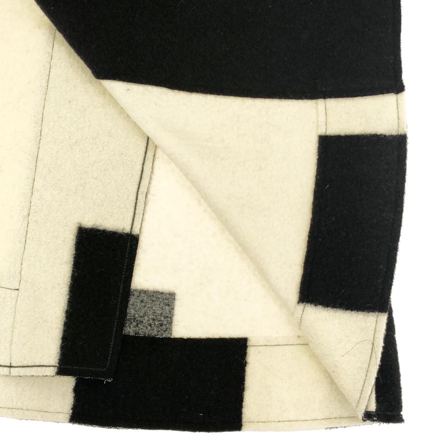 ISSEY MIYAKE イッセイミヤケ 23AW ブロックパネルドベルテッドコート IM33KA334 ブラック×ホワイト 2 ITBQ5Q5S6KNT_5