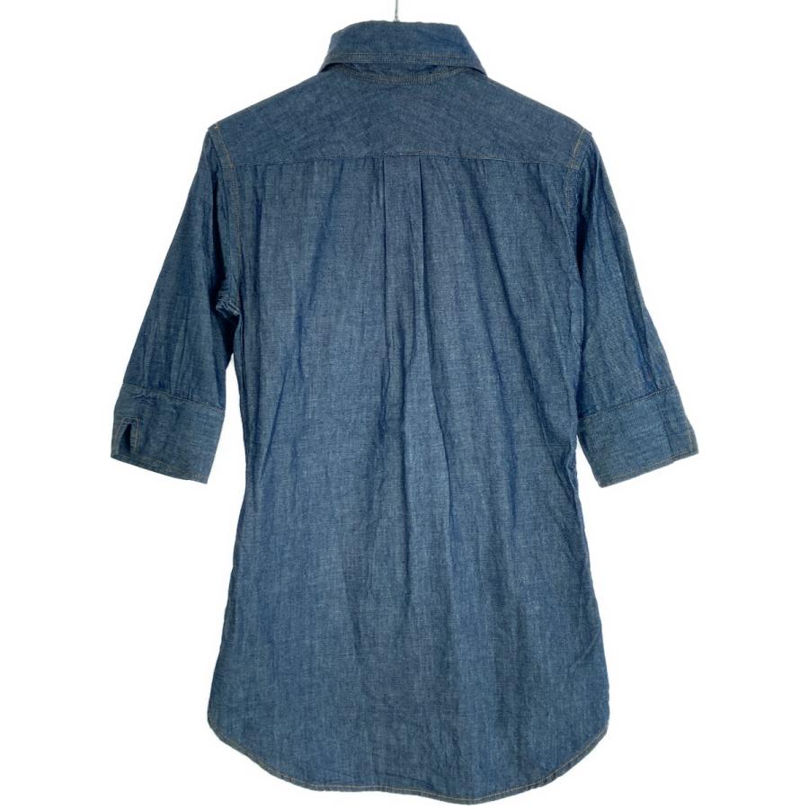 MADISON BLUE マディソンブルー ベルテッドショートスリーブデニム