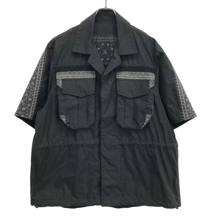 Sacai ショートスリーブ ブラウス sacai - Sacai ショートスリーブ ブラウスの通販 by CYCLE HEARTS