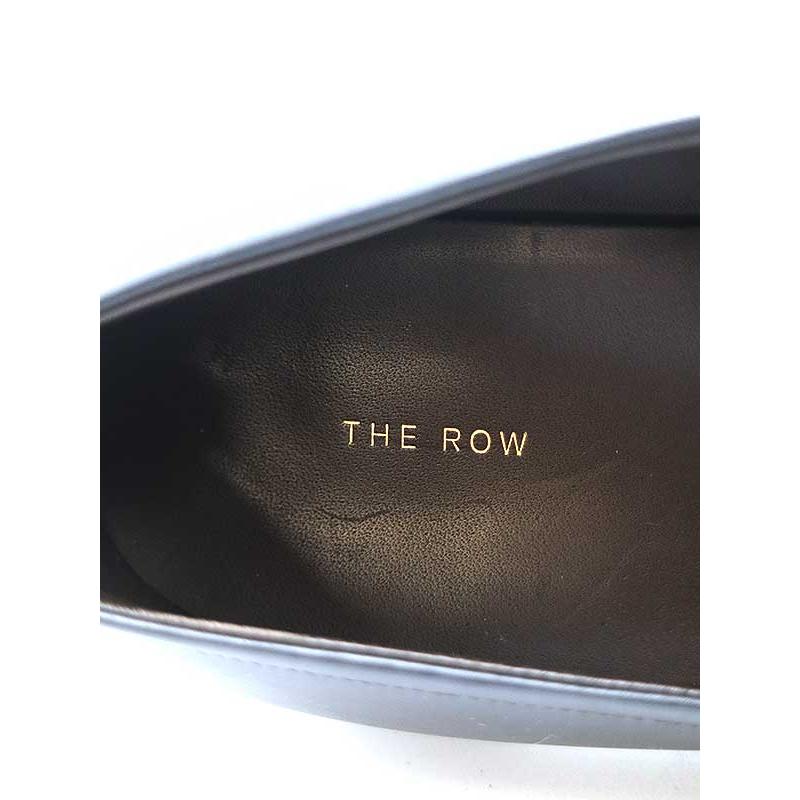 THE ROW ザ ロウ PENNY LOAFER ペニーローファー ブラック 35.5