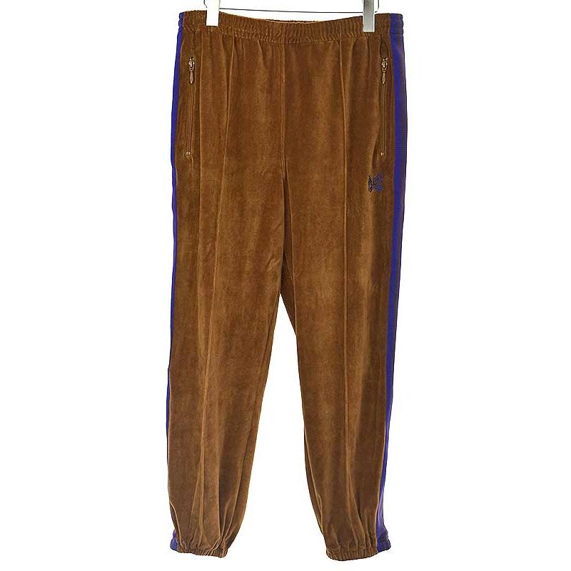 Needles ニードルズ 22SS ZIPPED TRACK PANT サイドラインベロア Needles ニードルズ 22SS ZIPPED TRACK PANT サイドラインベロア