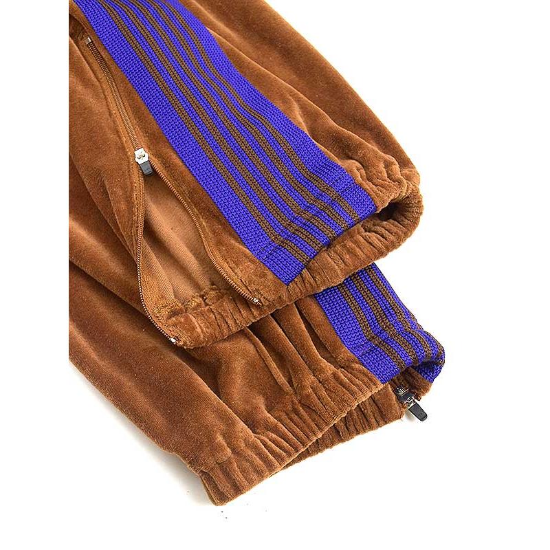 Needles ニードルズ 22SS ZIPPED TRACK PANT サイドラインベロア Needles ニードルズ 22SS ZIPPED TRACK PANT サイドラインベロア