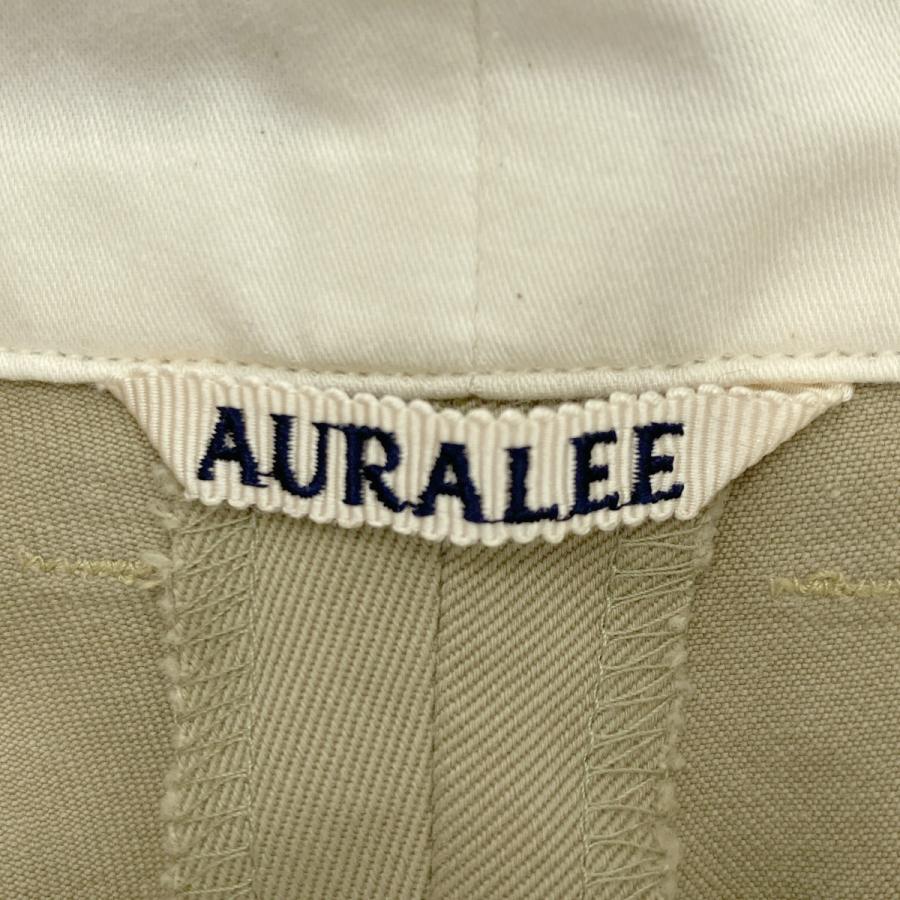 AURALEE（オーラリー） 17AW WASHED FINX CHINO WIDE TUCK PANTS