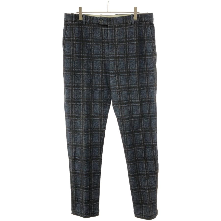 CIRCOLO 1901 グレー チェック スラックス CIRCOLO 1901 グレー チェック スラックス CIRCOLO 1901 (チルコロ1901