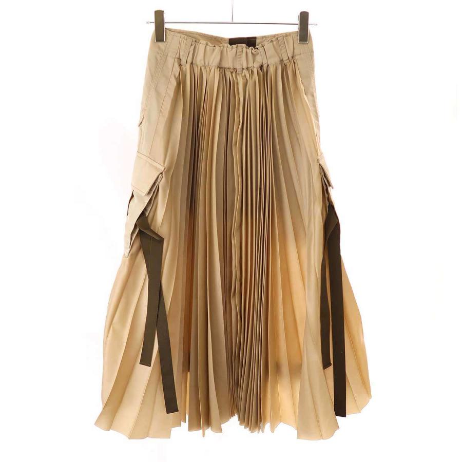 sacai サカイ 22SS Nylon Twill Skirt ナイロンツイルスカート sacai サカイ 22SS Nylon Twill Skirt ナイロンツイルスカート