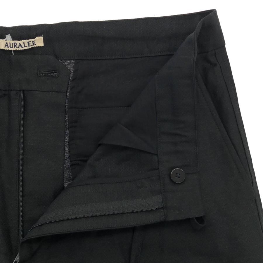 AURALEE（オーラリー） 21SS SILK LINEN DOBBY SLACKS スラックス