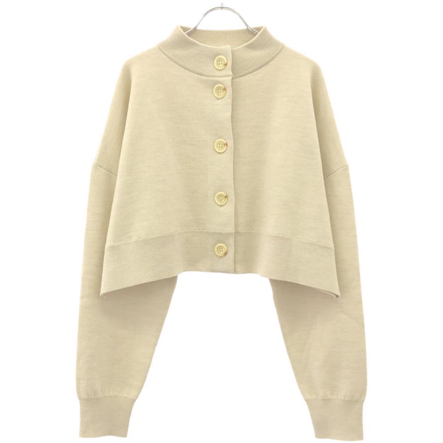 ENFOLD エンフォルド 24AW HIGH-NECK CARDIGAN ウールハイネック